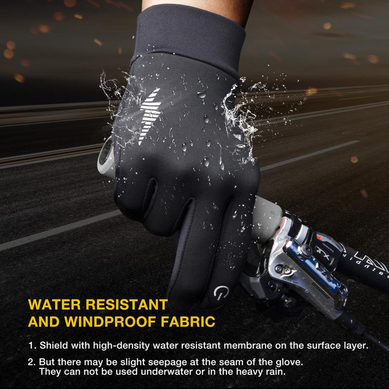 Winter Gloves for Men & Women – Thermal, Touchscreen, Full Finger